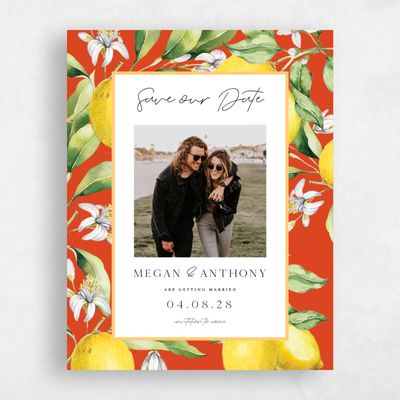 Tomato, Red Wedding Save the Date - Praga Photo