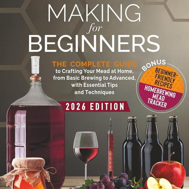Mead Making for Beginners: The Complete Guide to Crafting Your Mead at Home, from Basic Brewing to Advanced, with Essential Tips and Techniques. | BONUS: Beginner-Friendly Recipes