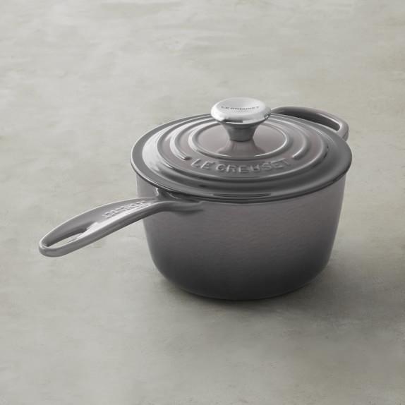 Le Creuset Signature Cast-Iron Saucepan, 1 1/2-Qt., Ocean