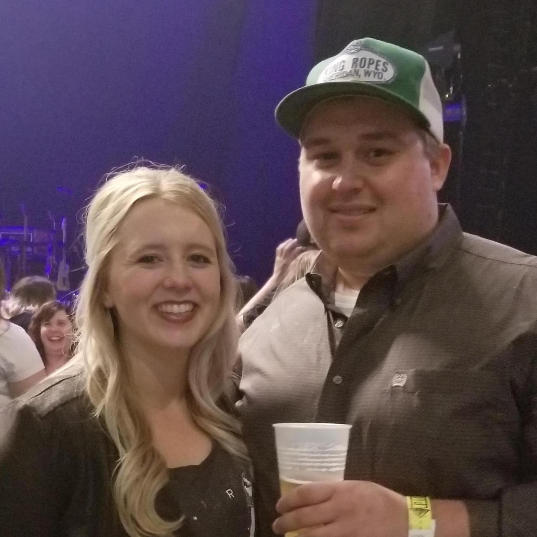 Matthew & Heather at the Miranda Lambert concert October 2019.
