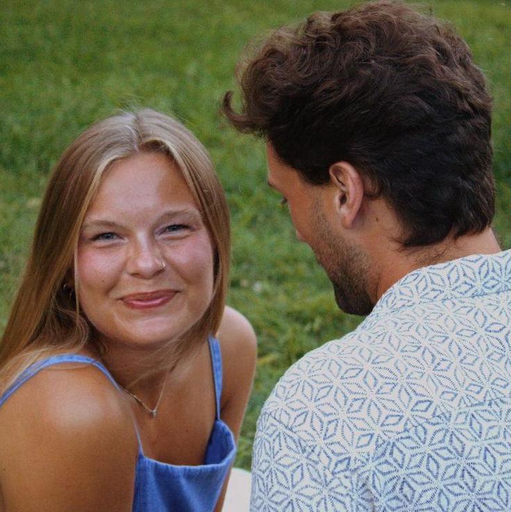 The day we got engaged! August 17, 2024, Libby Hill Park