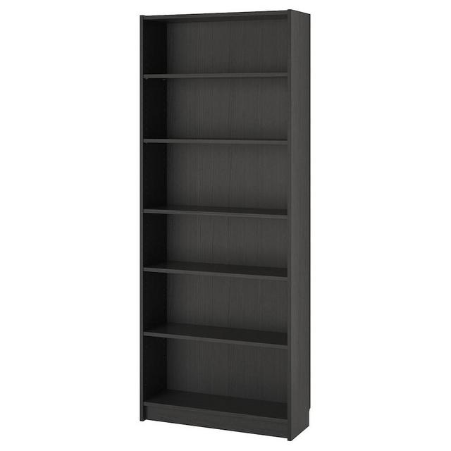 Bookcase, black-brown,
