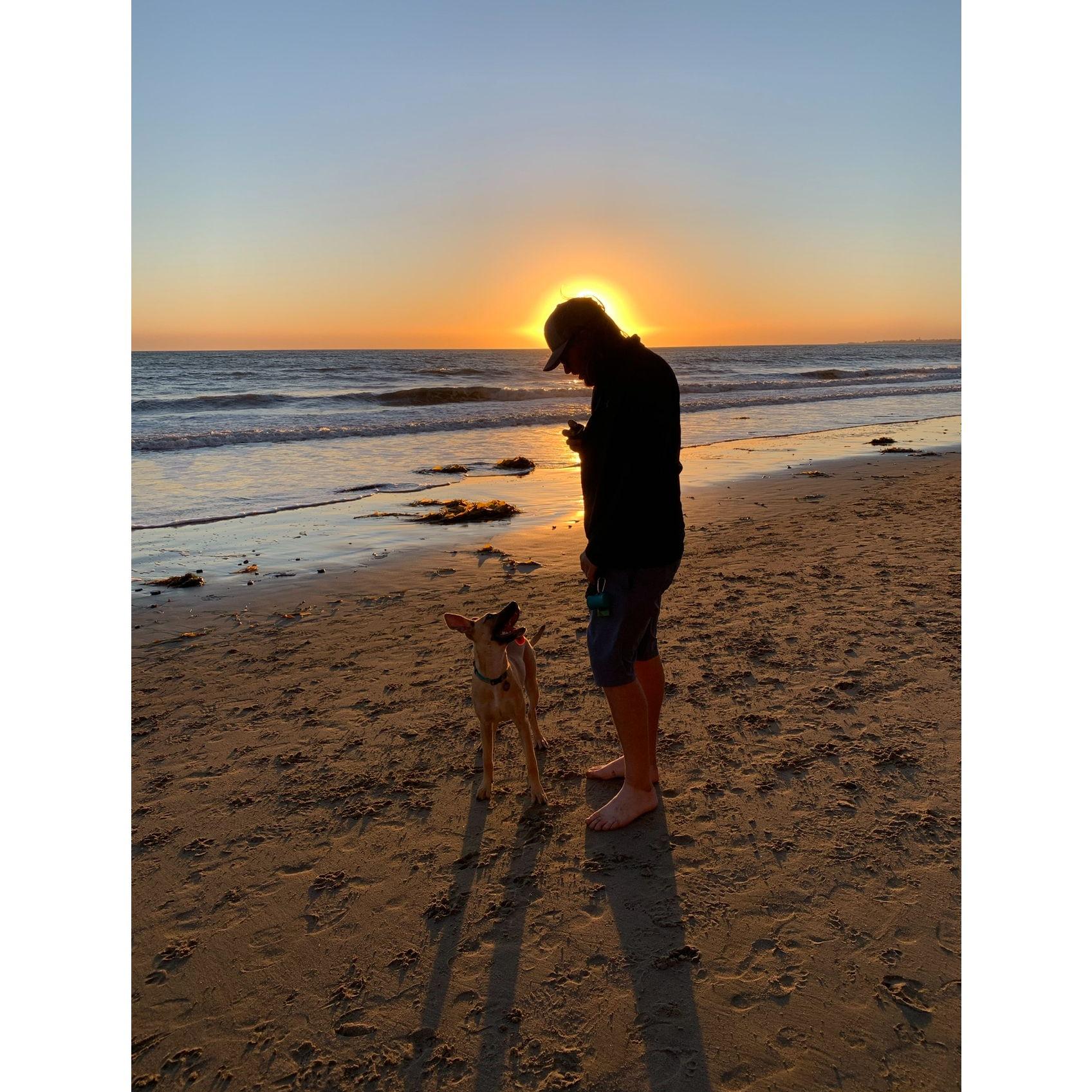 Santa Barbara sunsets are some of the best!