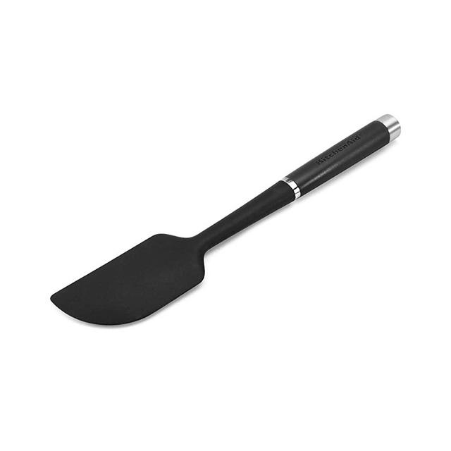 KitchenAid Gourmet Scraper Spatula, one size, Matte Black