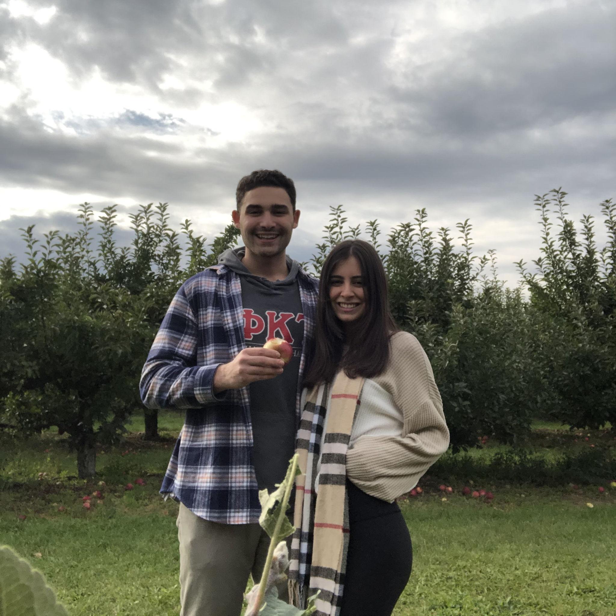 Fall 2019, apple picking in Michigan