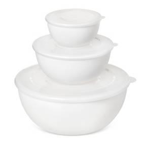 Product description page - Plastic 3pc Bowl Set with Lid - Room Essentials™