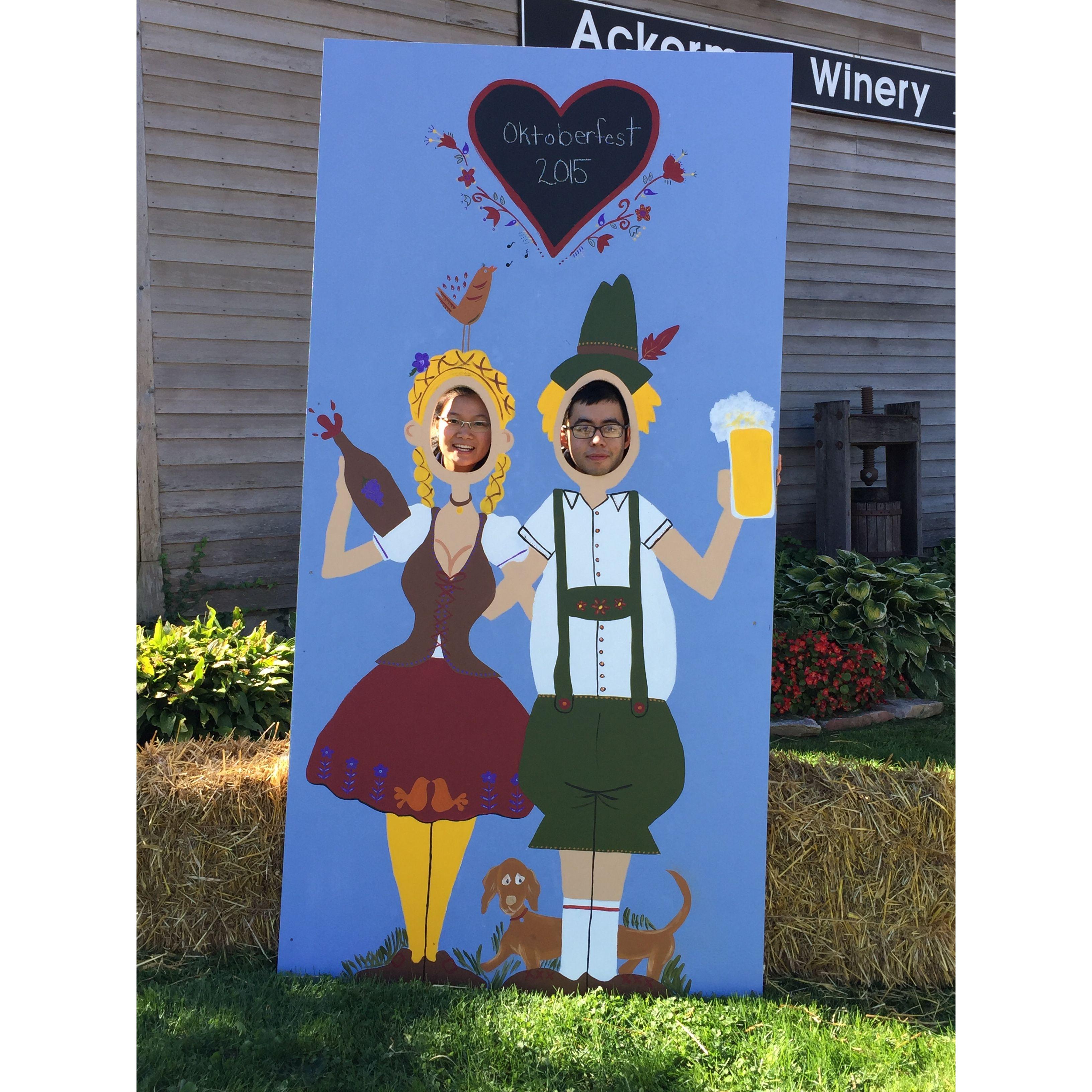 The irony is that neither of us likes beer LOL