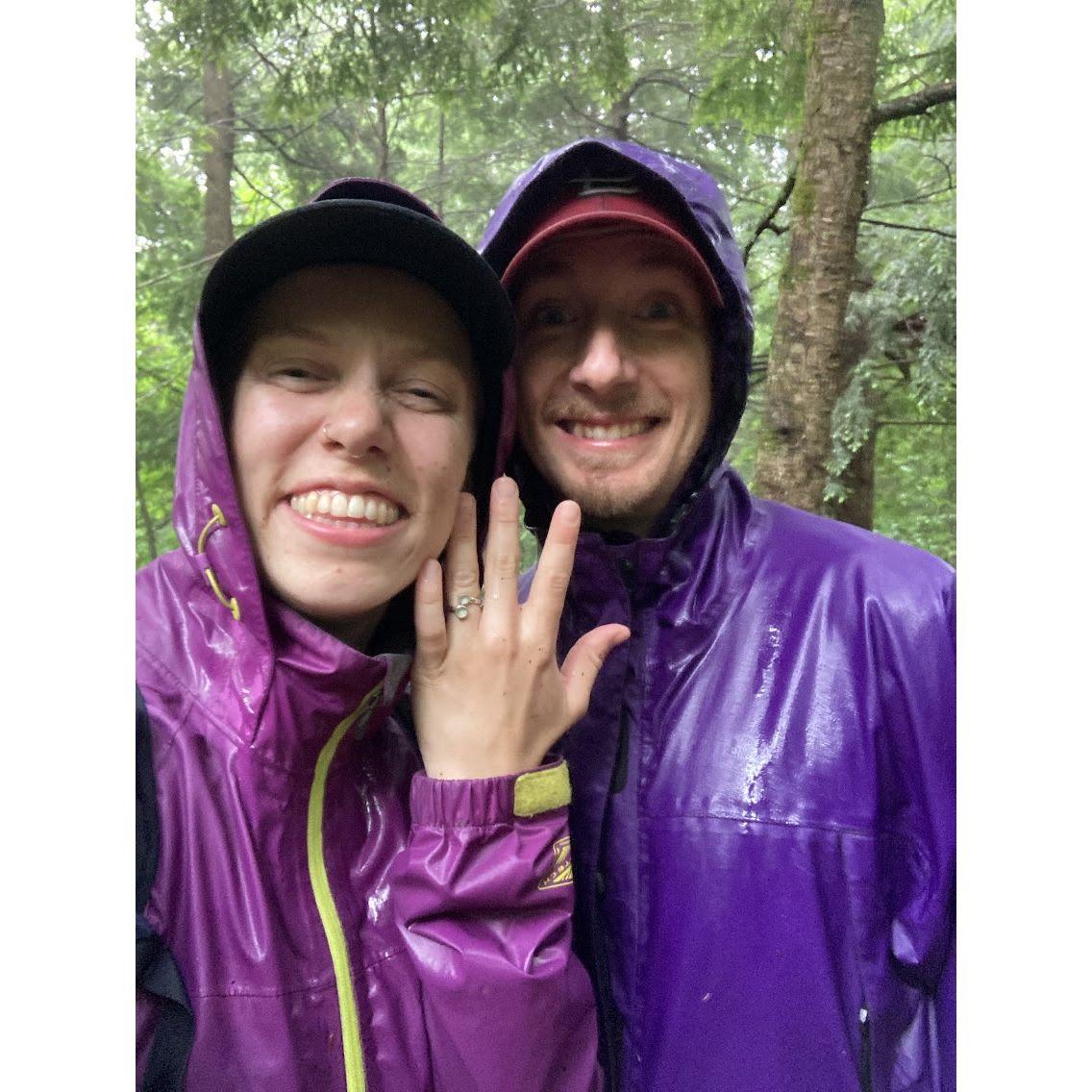 The proposal (part 2)! July 2023, Ossipee New Hampshire