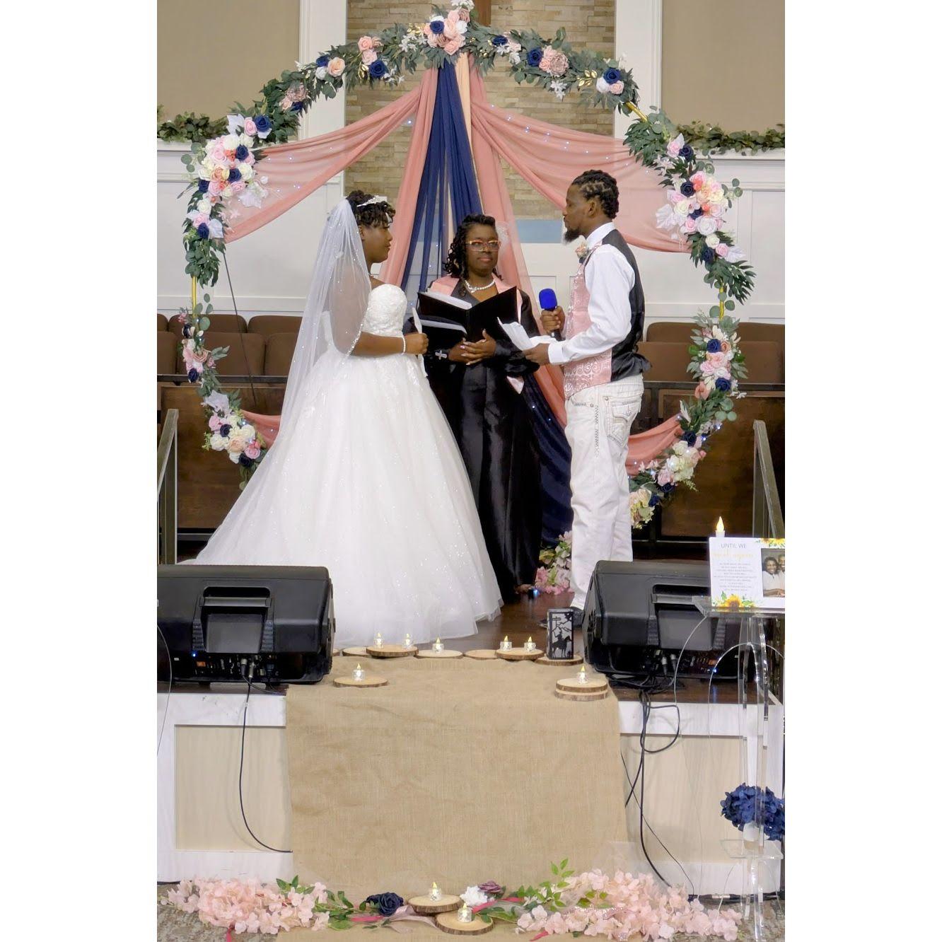 vows exchange
