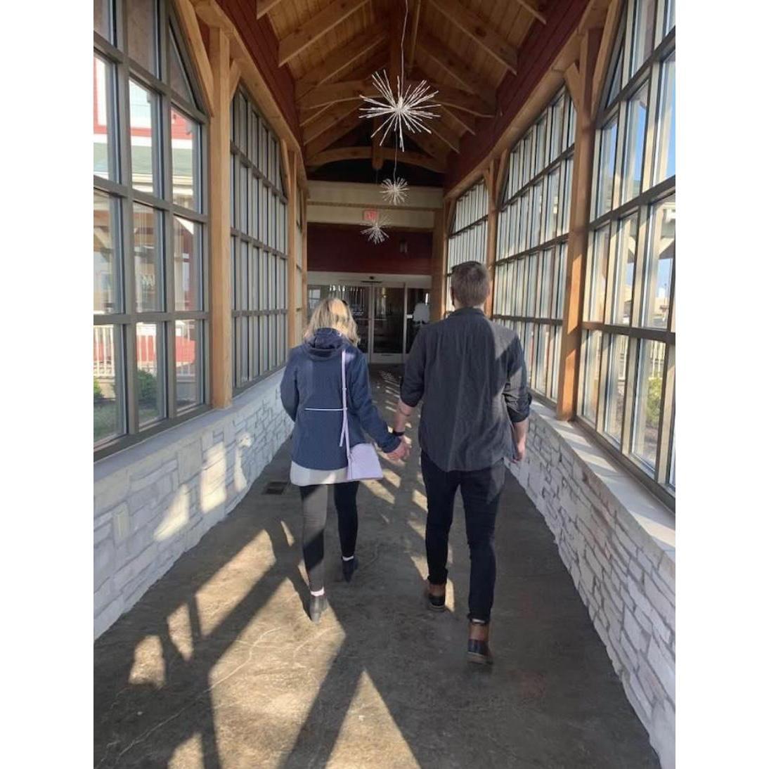 Practicing our Venue Walk