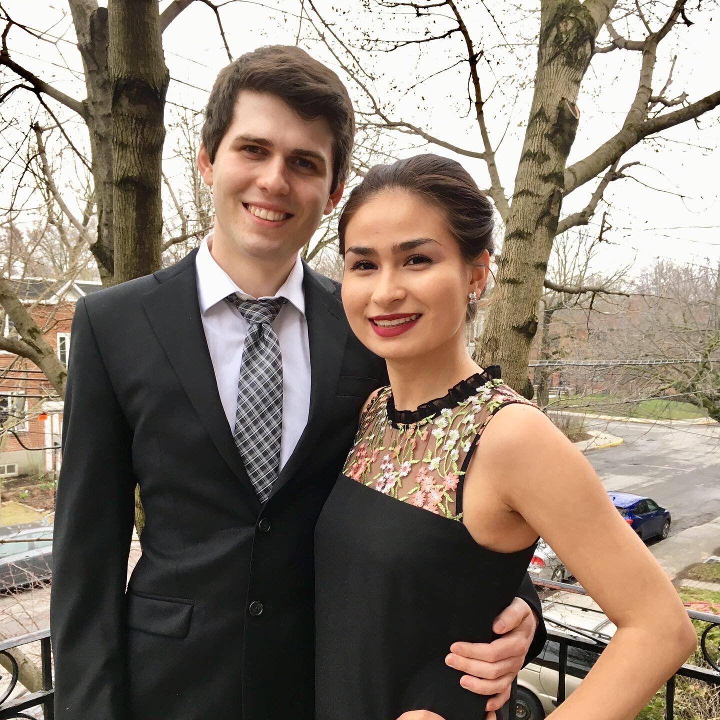 2019 - Charlotte's done law school!!! But Cam isn't done hearing about exams...
