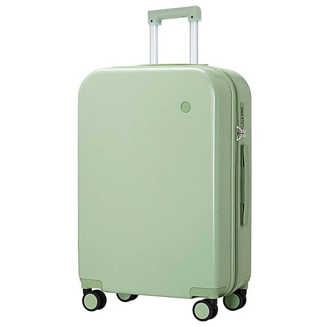 Suitcase Luggage with Spinner Wheels, Mixi Hardside Rolling Suitcase PC with Cover & TSA Lock Lightweight Travel Case