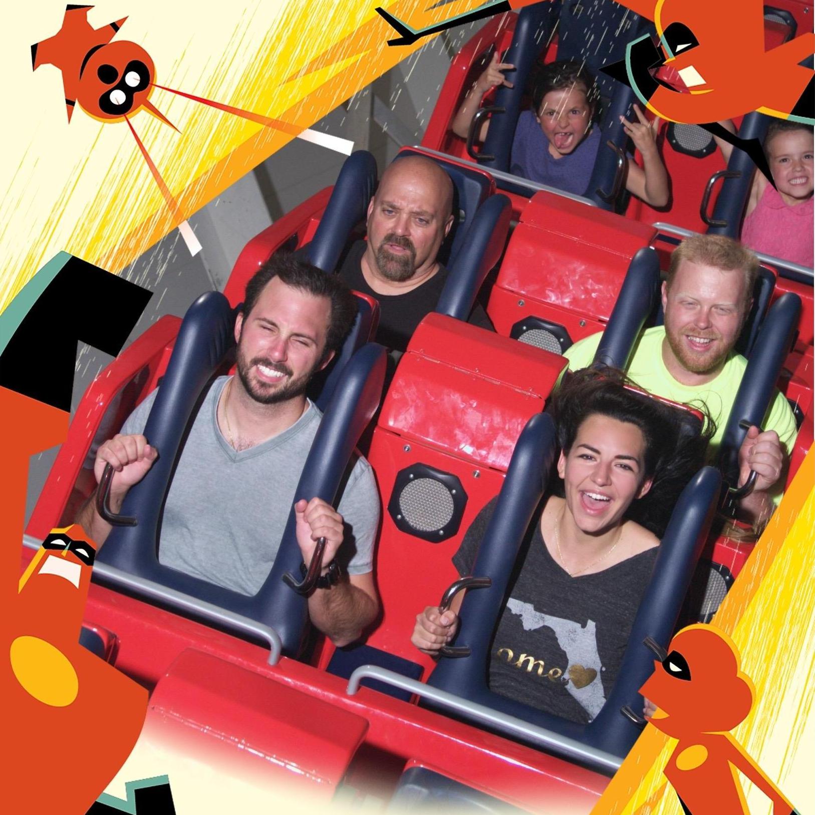 Disneyland's Incredicoaster
