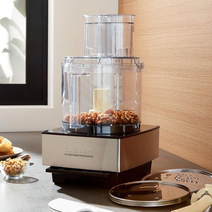 Cuisinart FP-8GMP1 Elemental 8-Cup Food Processor, Gunmetal