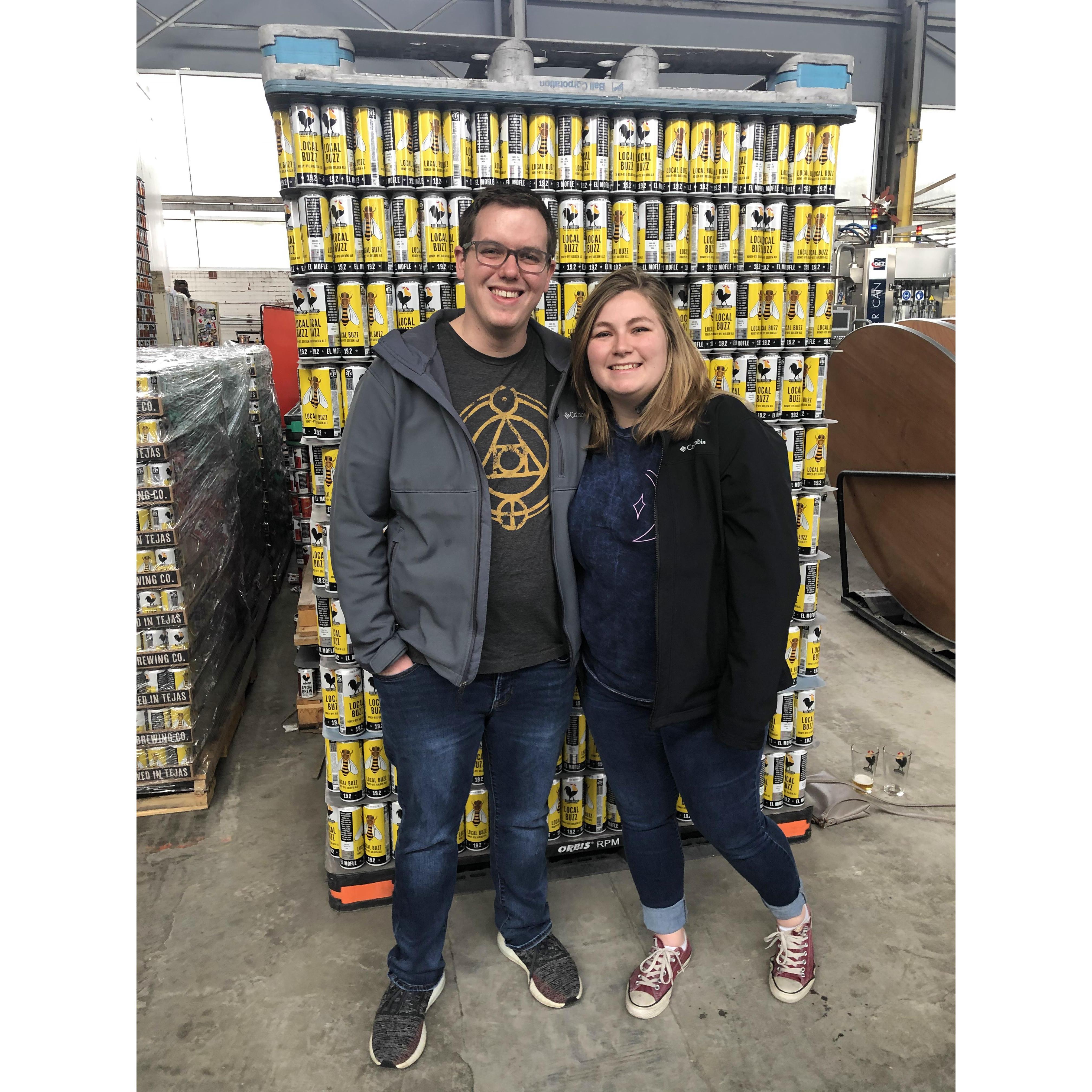 Four Corners Brewery in Dallas, TX.