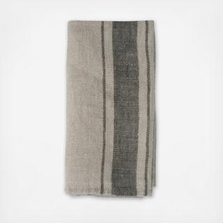 Three-Stripe French Linen Napkin