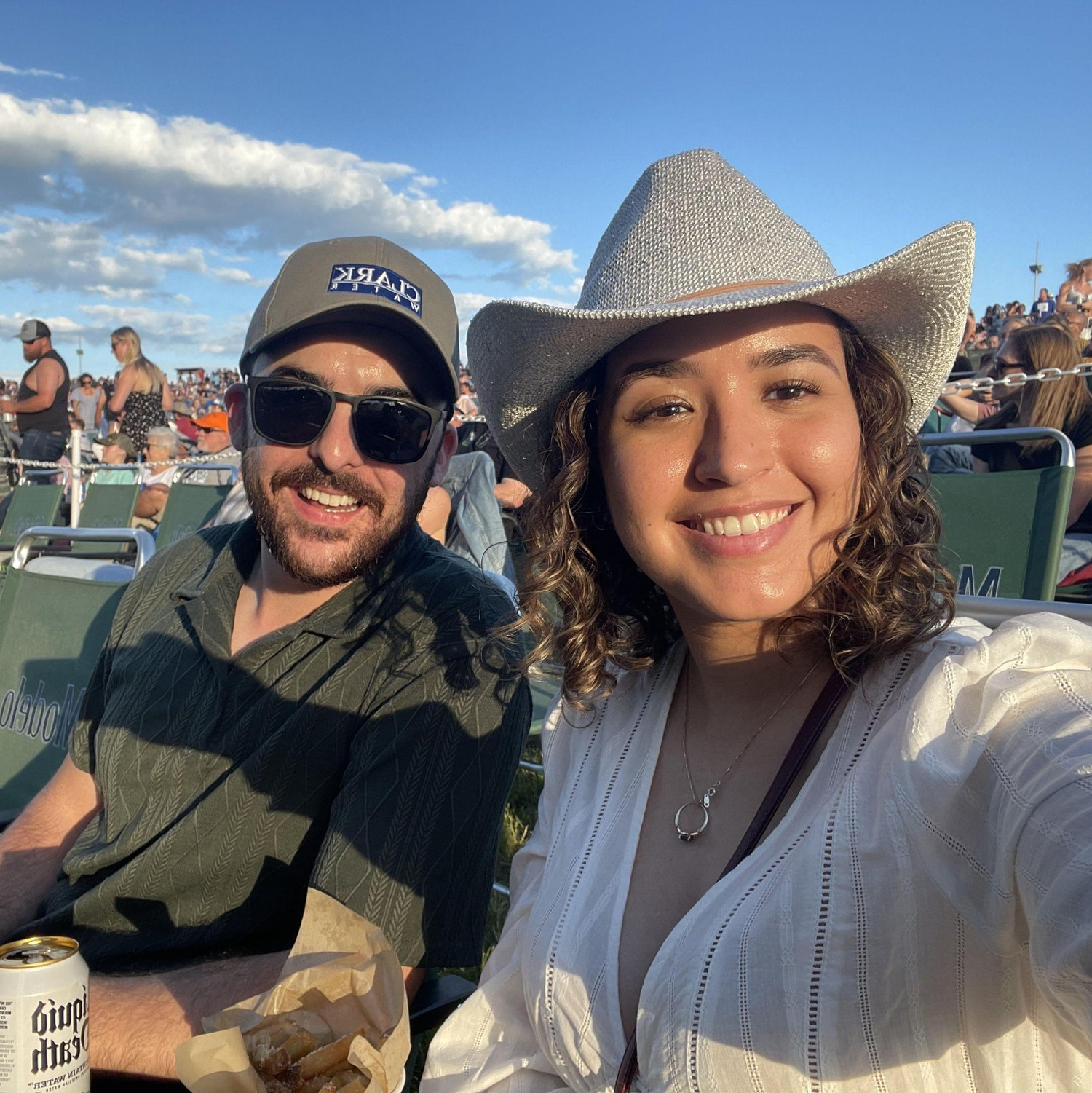 Conor and Ale at a Chris Stapleton concert, and their first country concert :)