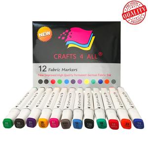 Fabric markers (set of 12) - Teen Psych