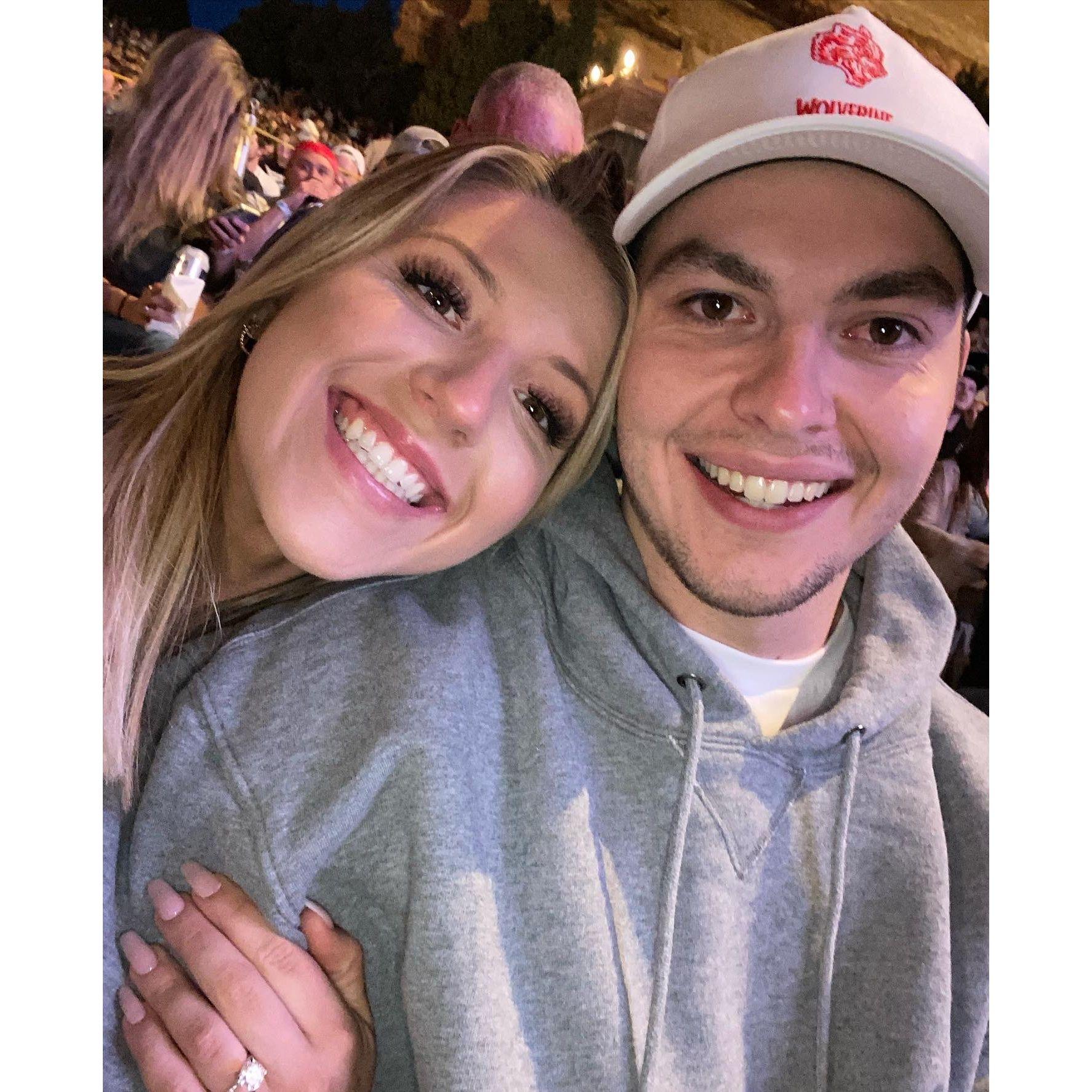 Seeing KALEO at The Red Rocks Amphitheater in Colorado!