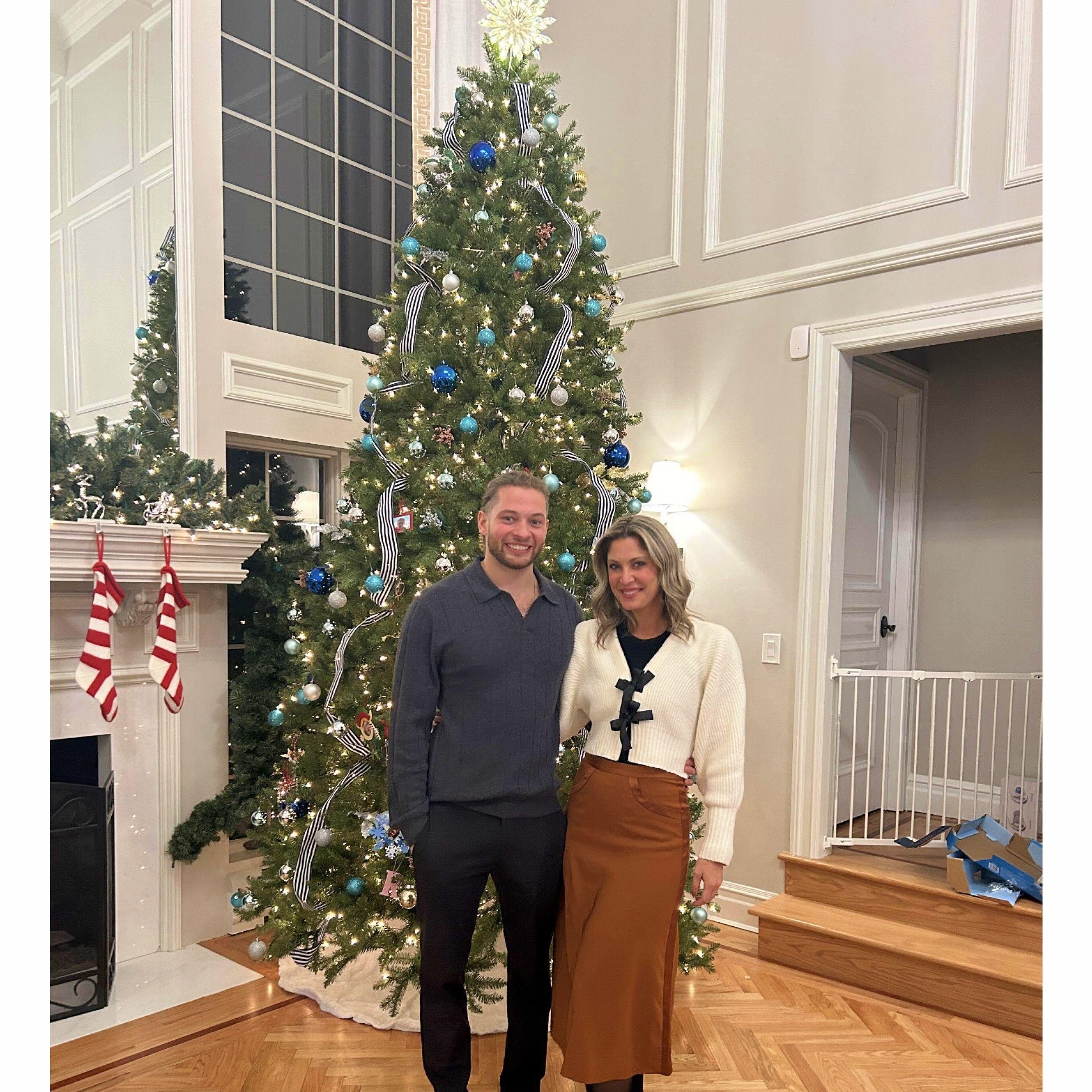 Our first and only Christmas engaged! Christmas 2023