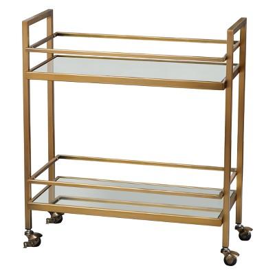 Manhattan Bar Cart Gold - Buylateral