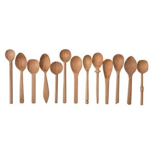 Set of 13 Small Baker’s Dozen Wood Spoons design by Sir/Madam