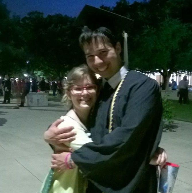 David graduates from TLU in May 2015