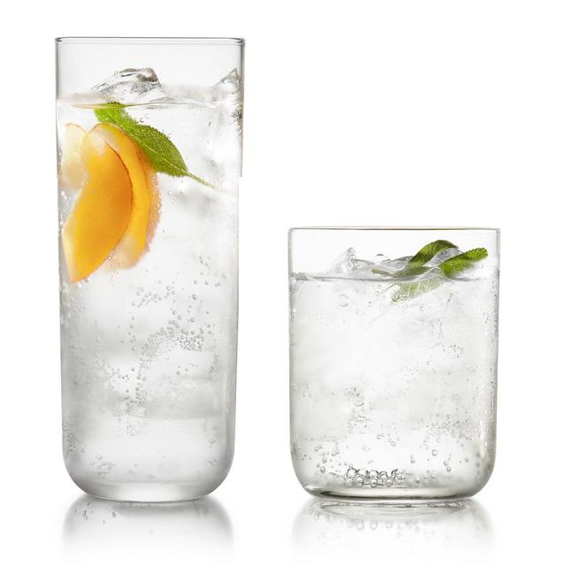Libbey Lisbon 16-Piece Tumbler and Rocks Glass Set