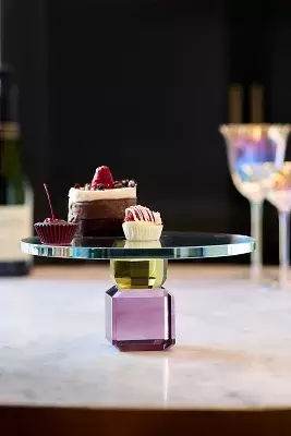 Gemmie Glass 9" Cakestand