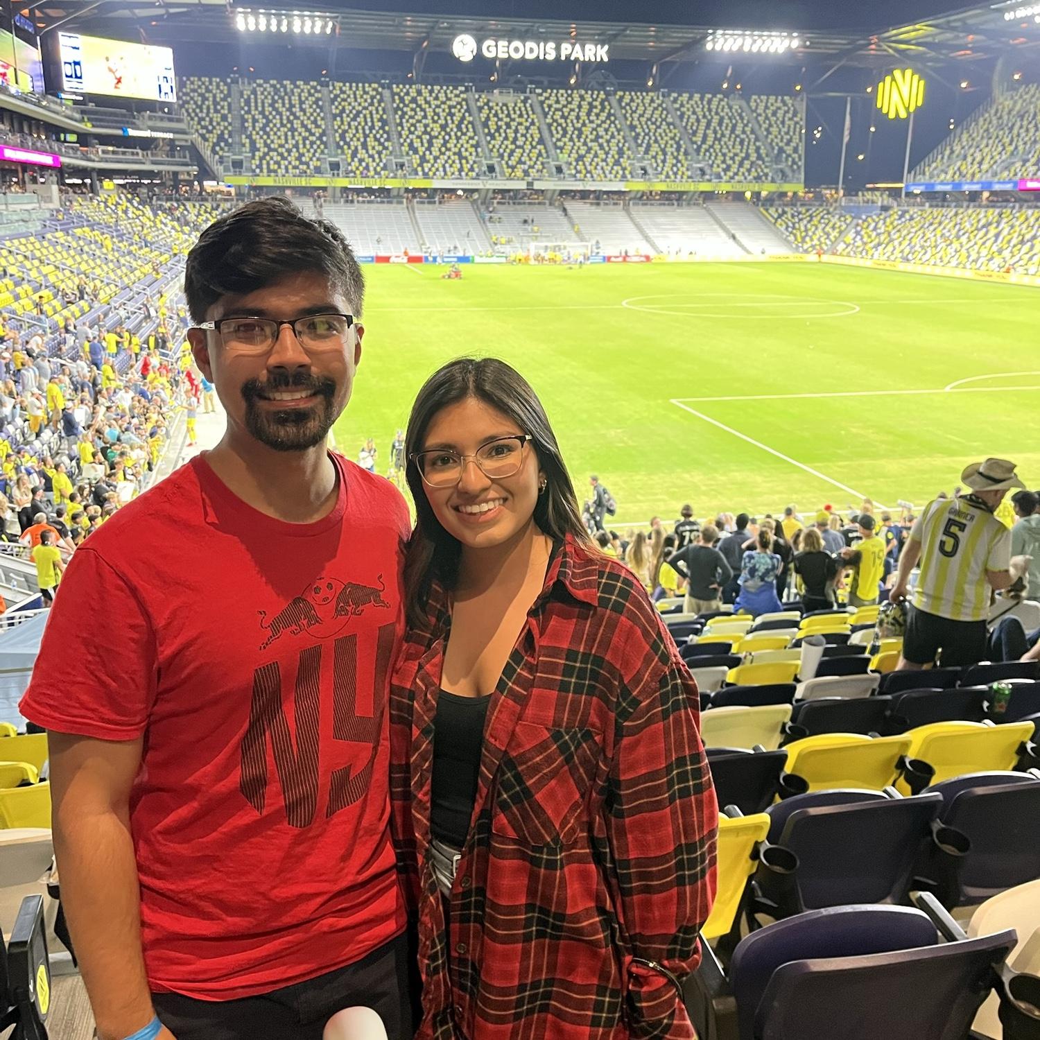 2023: Flying to Nashville to see the Red Bulls play.