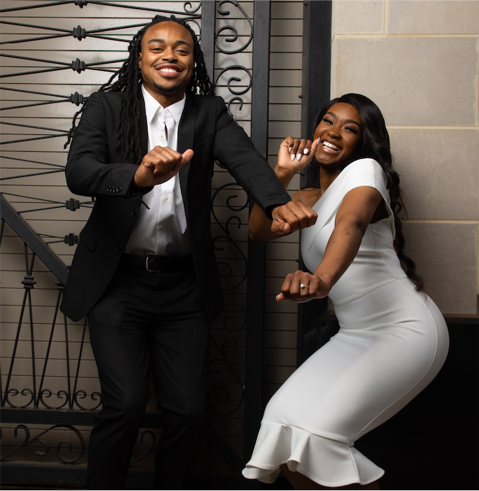 The Wedding Website of Makayla James and De'Quan Weldon