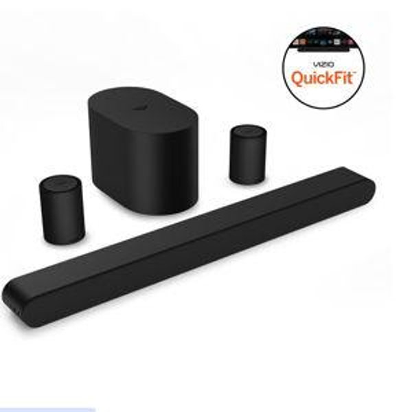 VIZIO 5.1 Channel Soundbar w/ Wireless Surrounds & Sub, Dolby Atmos & DTS:X, QuickFit® CompatibleLet us know you’re human (no robots allowed)