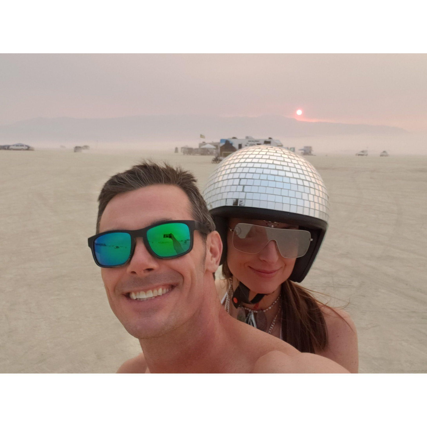 On the playa in 2021