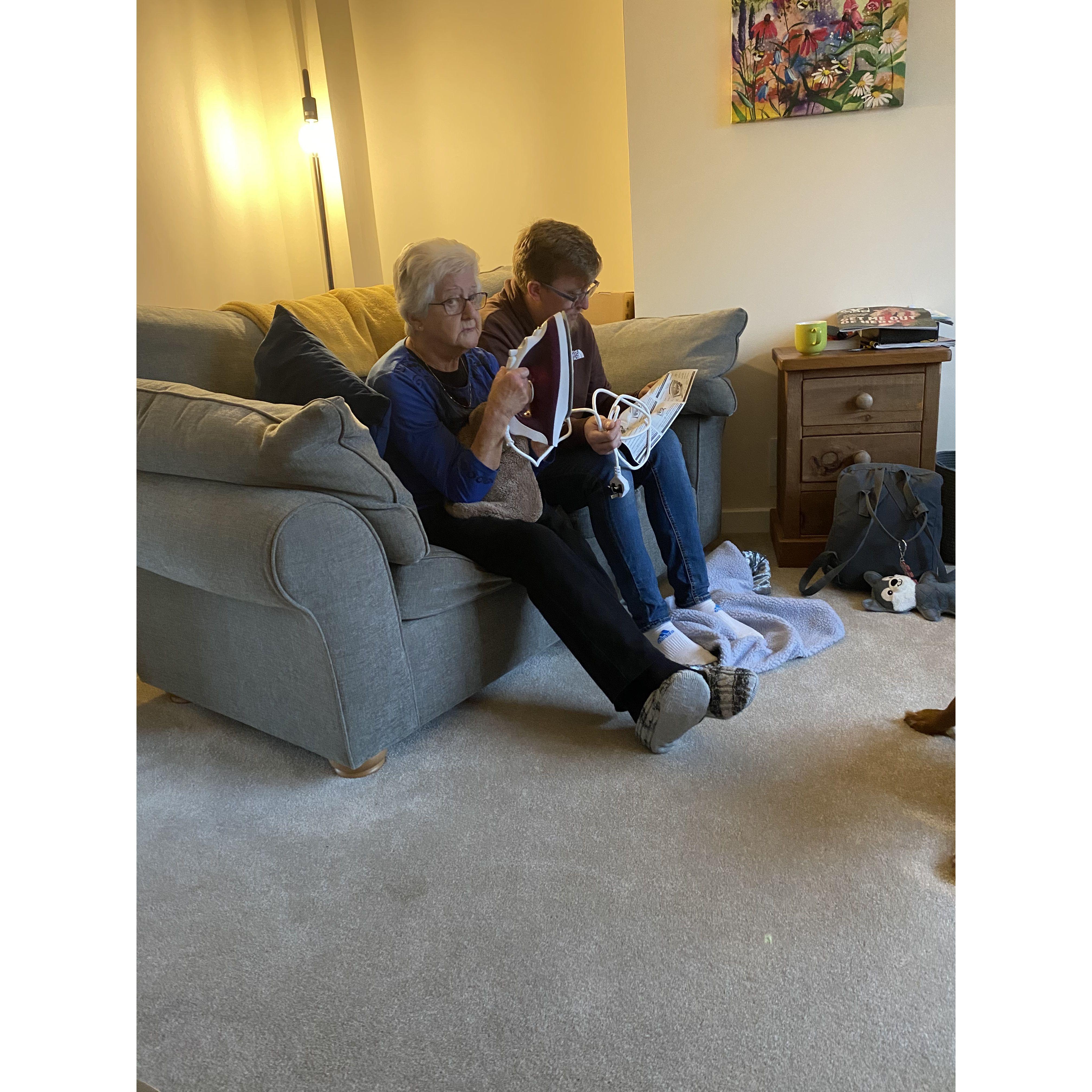 Nan loves him really