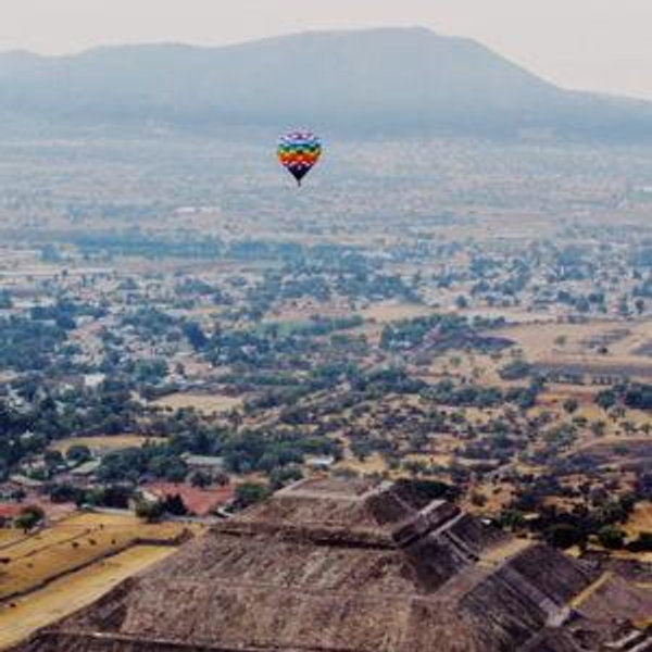 Teotihuacan Hot Air Balloon Ride & Archeological Tour