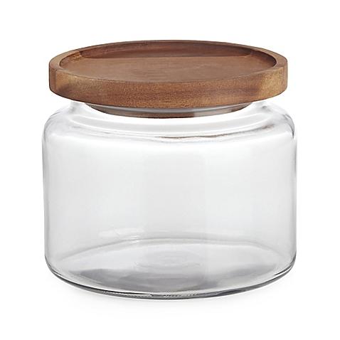 Anchor Hocking 48 oz. Montana Jar w/Acacia Lid