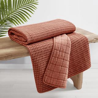 Mills Waffle Quilted Throw