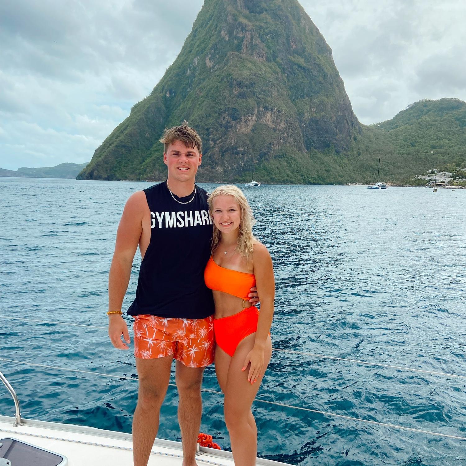 Our first vacation- St.Lucia