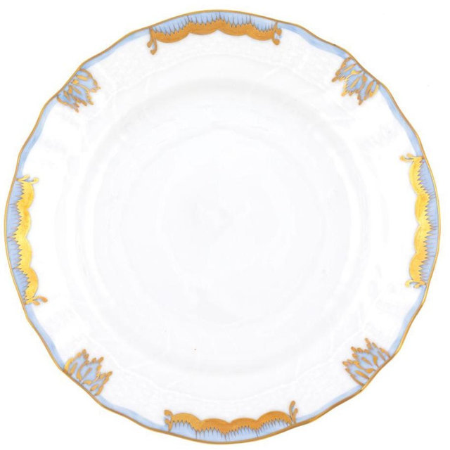 Herend Princess Victoria Light Blue Bread and Butter Plate