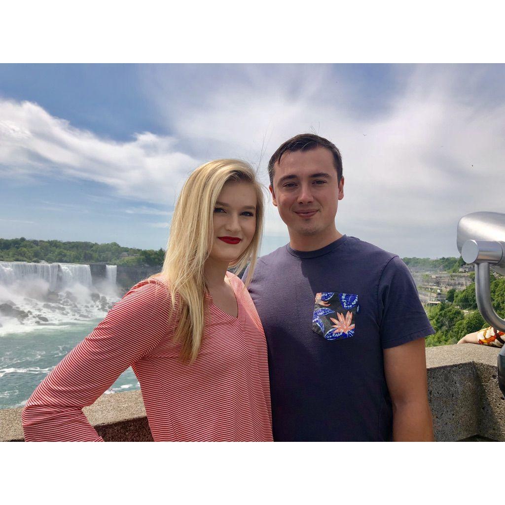Niagara Falls 2018, visiting Robert's paternal grandmother and grandfather!