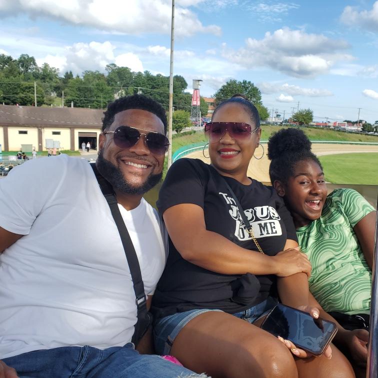 Enjoying the state fair !