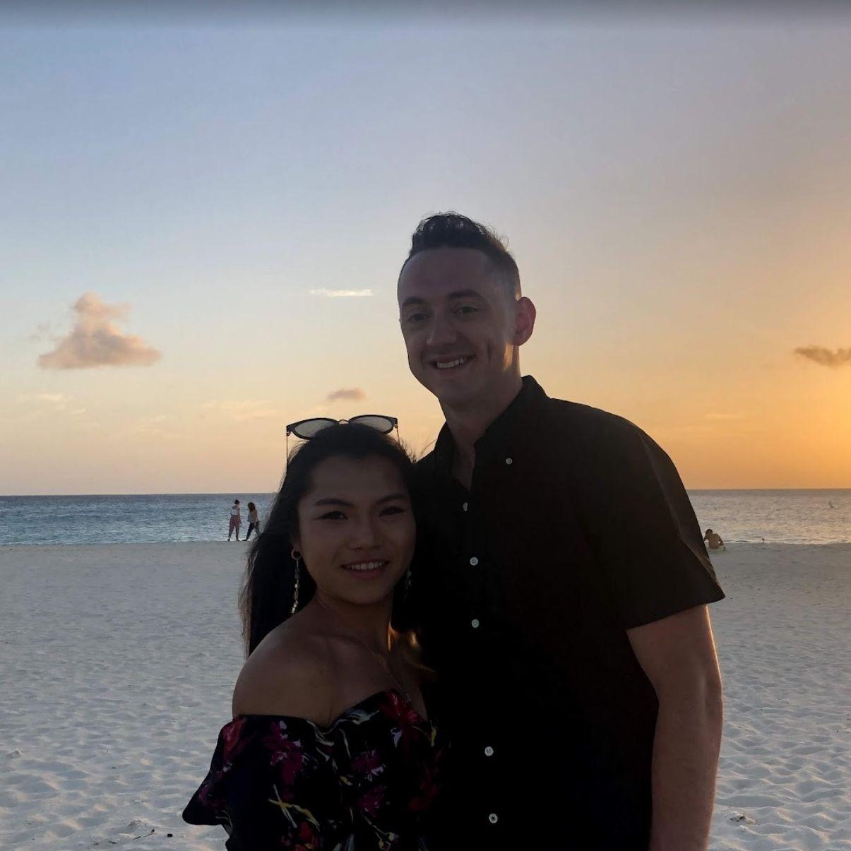 First trip abroad, Aruba