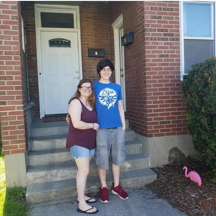 Moved into our first apartment together June 2019