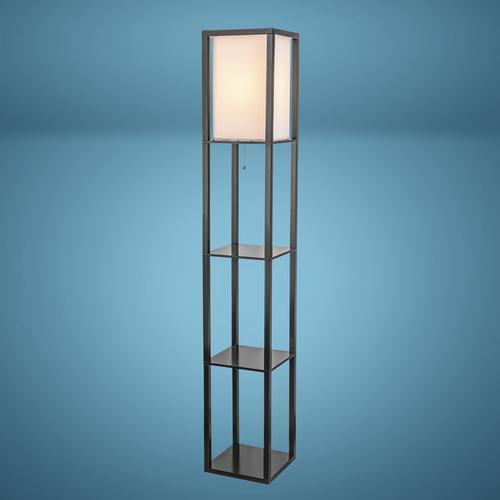 Patriot Lighting® Square Shelf Tower Floor Lamp