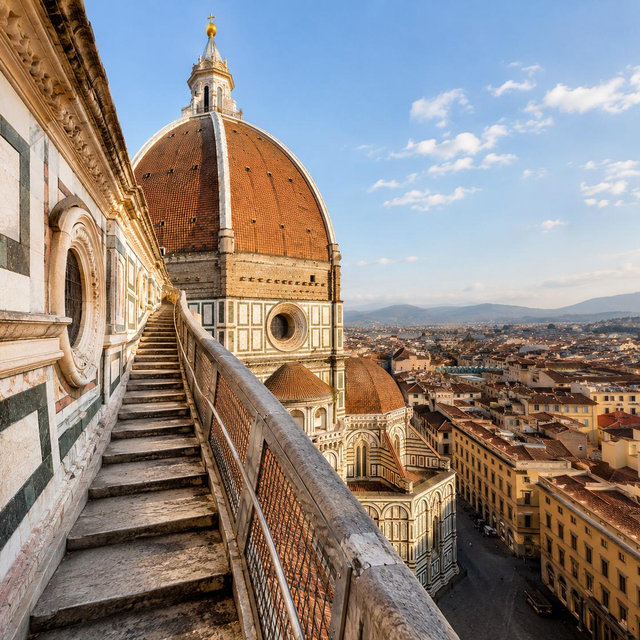 Climbing Florence Duomo