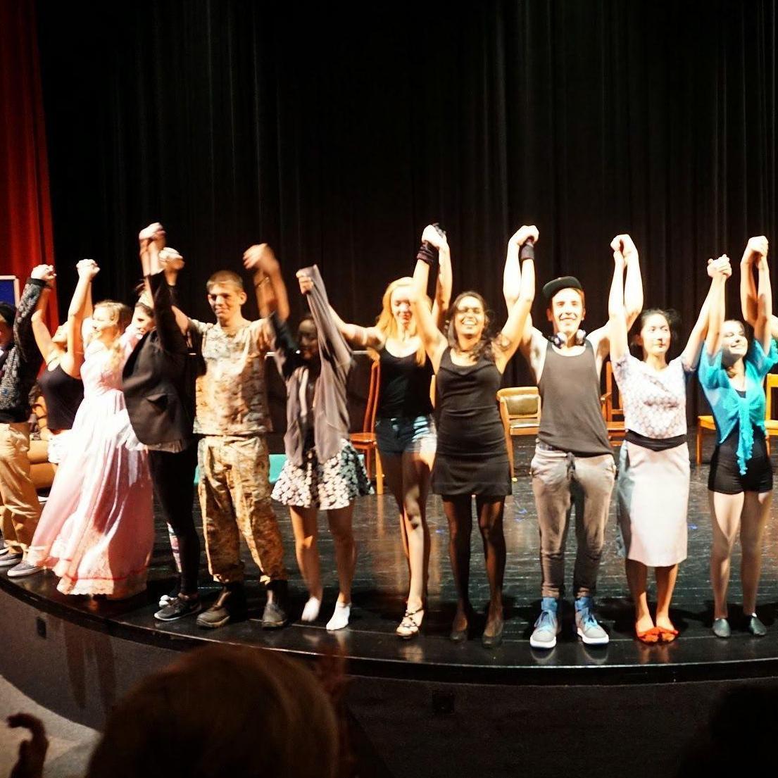 Our first high school performance, 2014