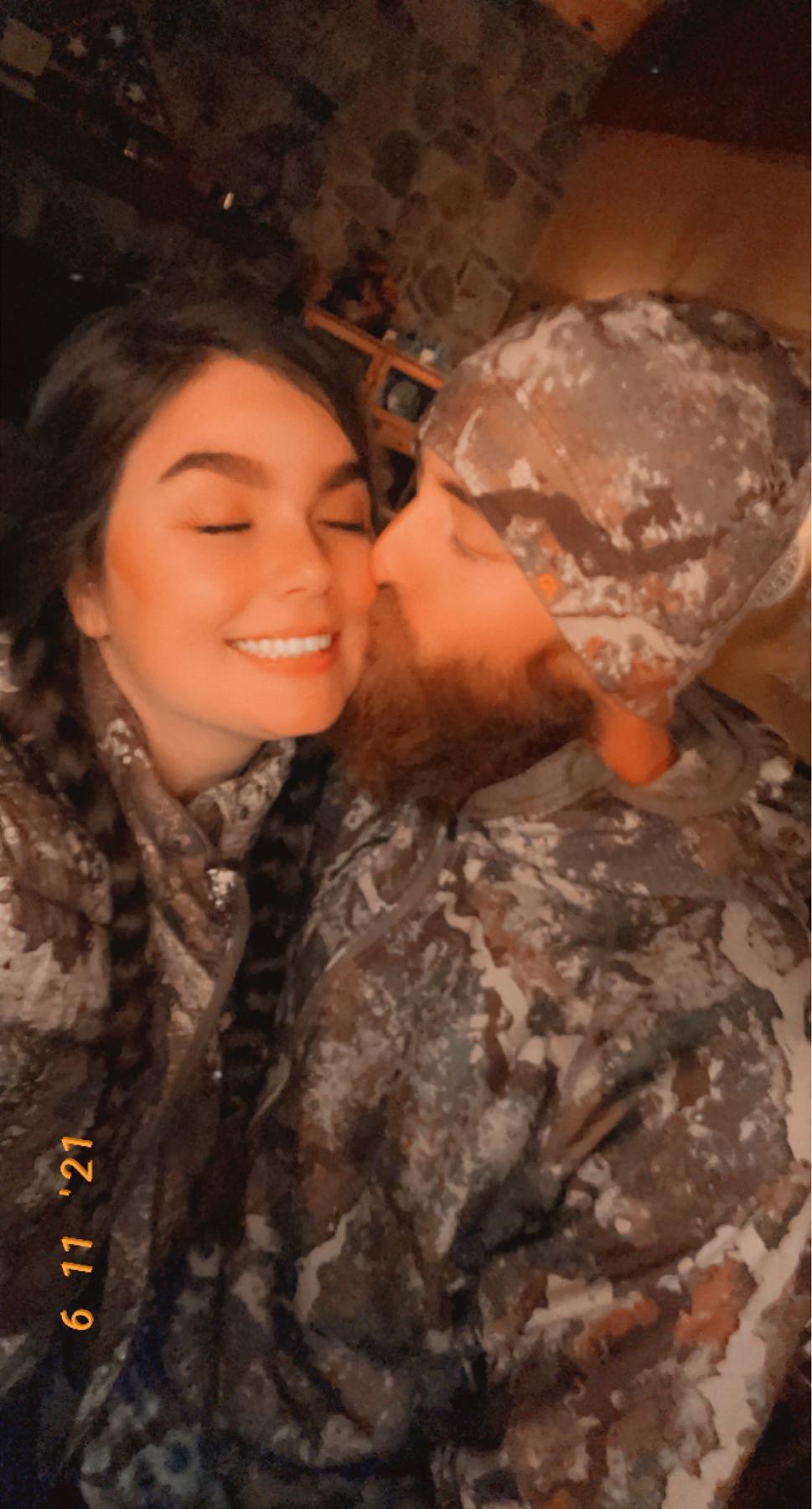 This was at about 5 am before my yearly hunting trip. I got in trouble later because my stomach was growling and it was being too loud in the deer stand.