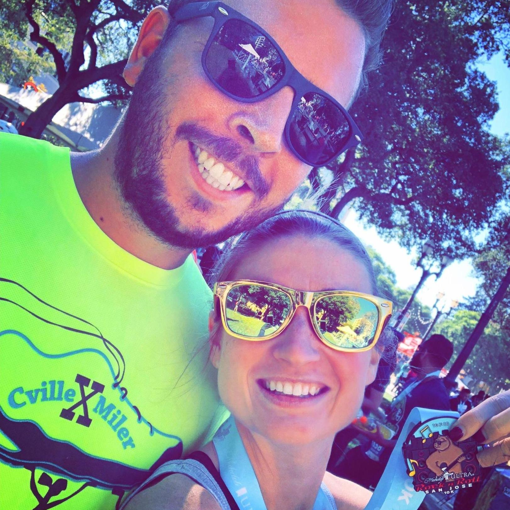 Another race in the books, but this time in sunny CA!