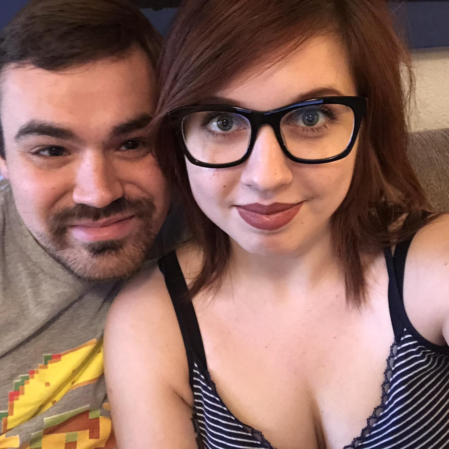 Our first photo together