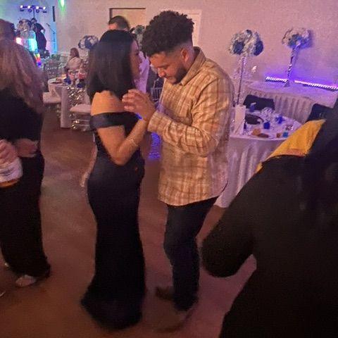 That dancing that took place at our first encounter.